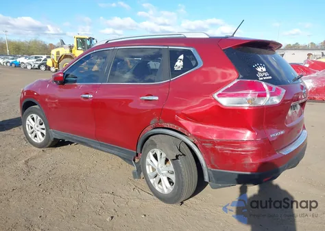 2016 Nissan Rogue Sv z USA, uszkodzony, nr VIN JN8AT2MV8GW132870